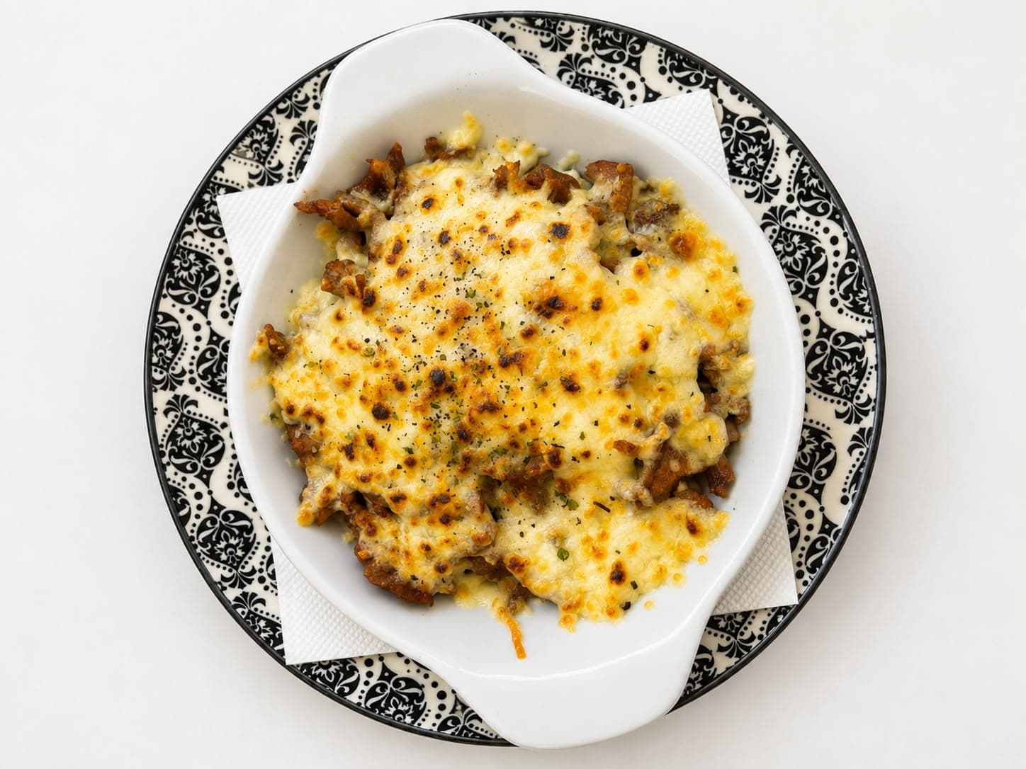 Gratin vlees