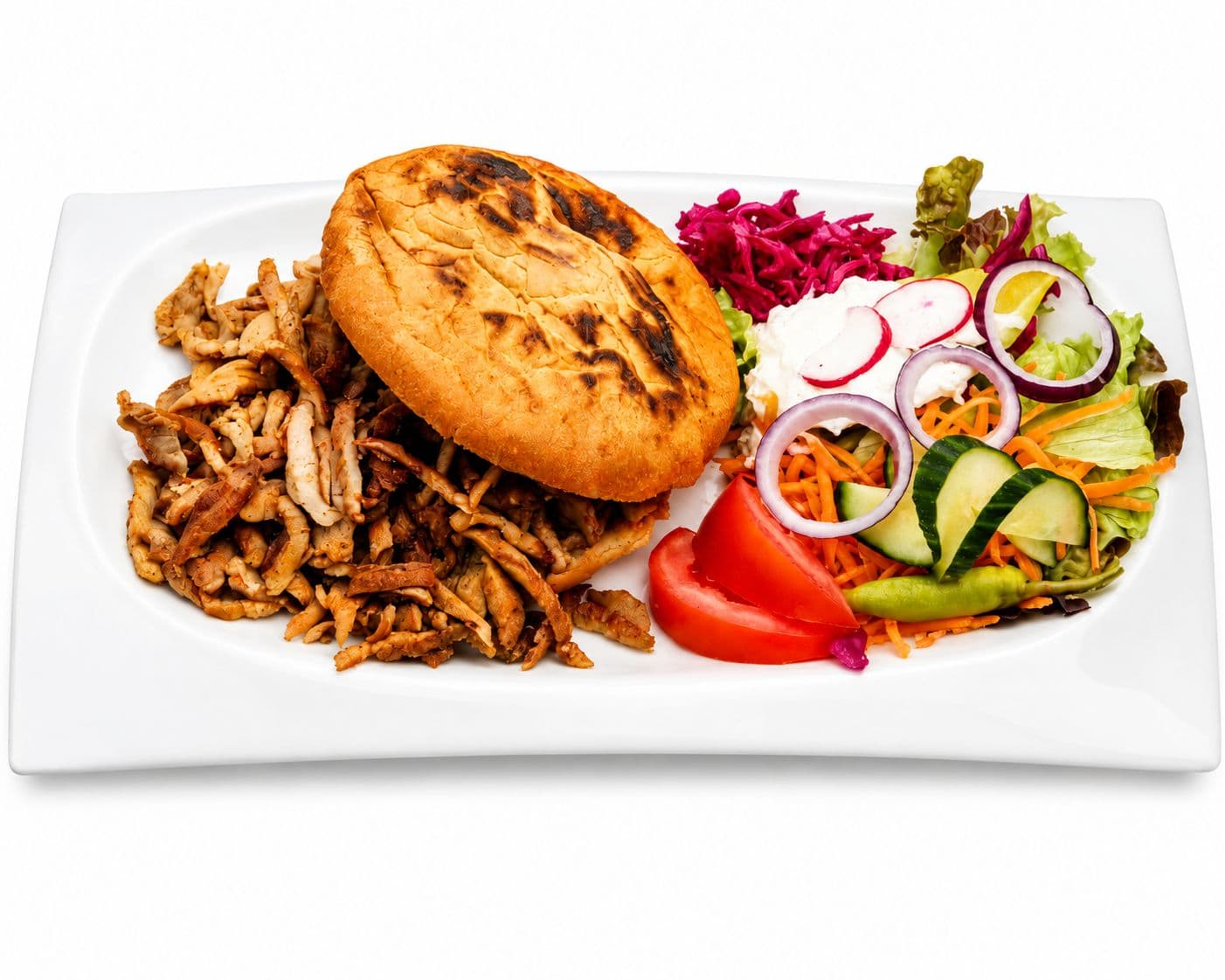 Deluxe pitta vlees