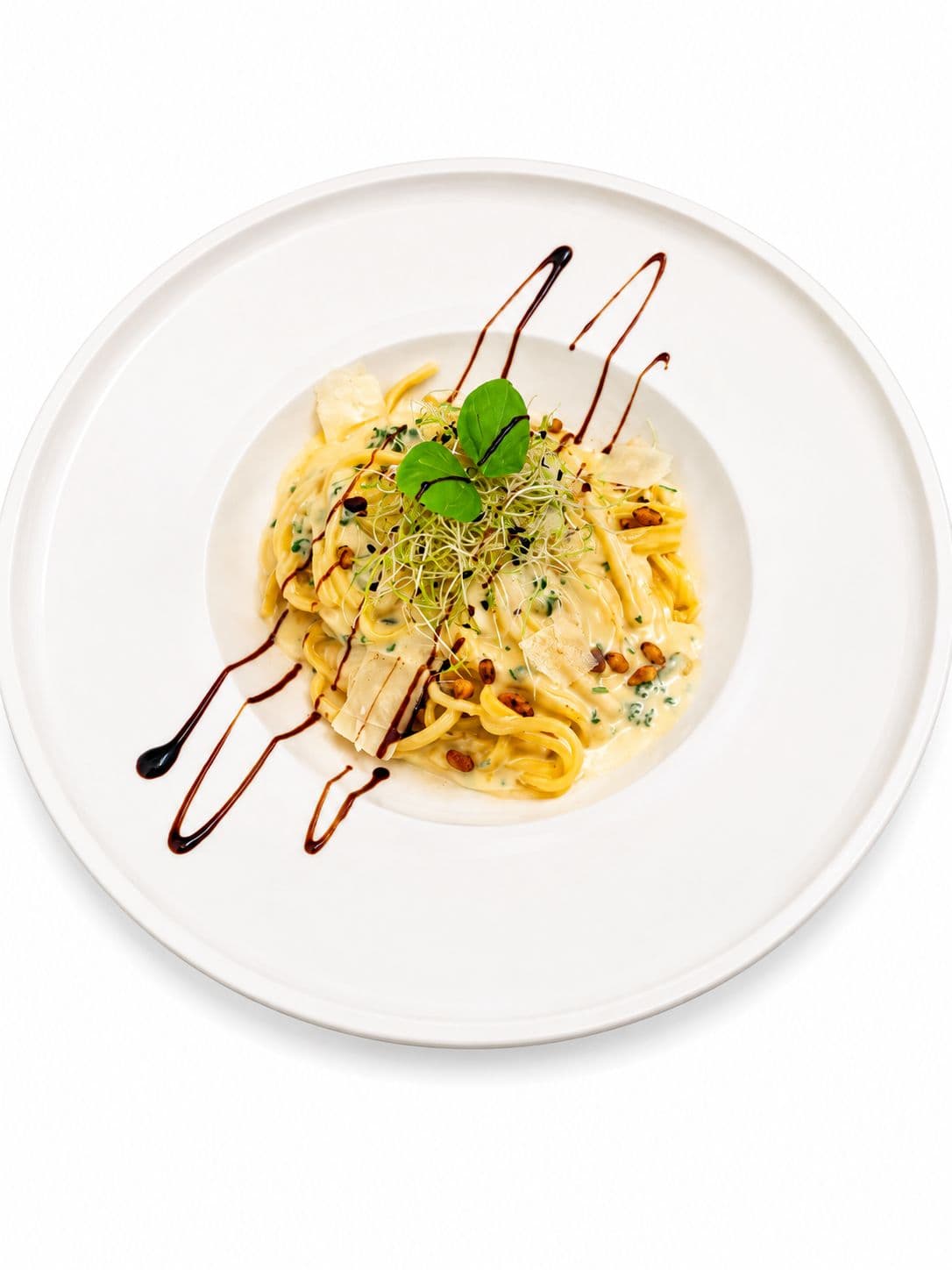 Linguine quattro formaggi
